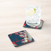 アトポップ・アートのルライオン コースター (右側)