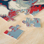 アトポップ・アートのルライオン ジグソーパズル (側面)