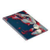 アトポップ・アートのルライオン ノートブック (右側)