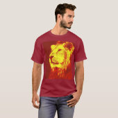 アトポップ・アートのルライオン Tシャツ (正面フル)