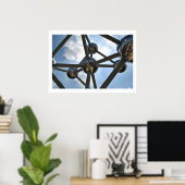 アトミウムポスター ポスター (ホームオフィス)