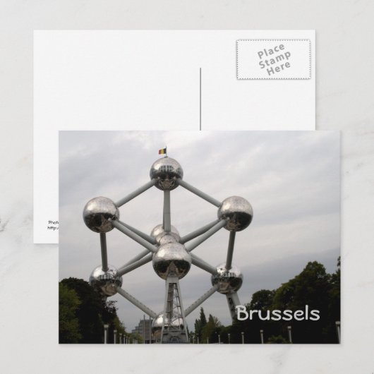 アトミウム ポストカード (正面/裏面)