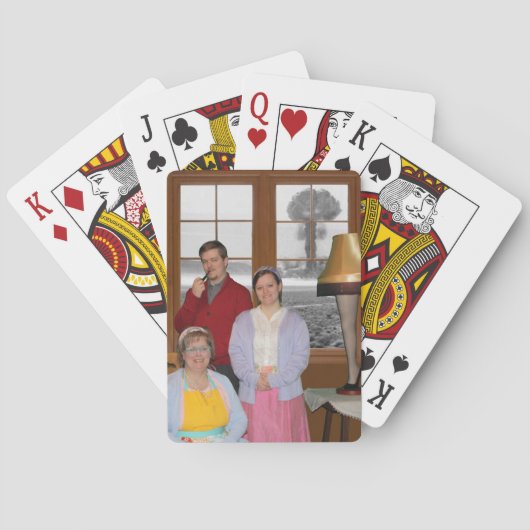 アトミックおもしろいファミリークリスマストランプ トランプ (裏面)