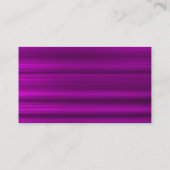 アトミックな円 – マゼンタブラシ仕上げテクスチャ 名刺 (裏面)