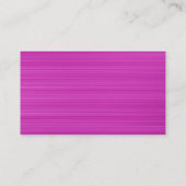 アトミックな円 – マゼンタブラシ仕上げテクスチャ 名刺 (裏面)