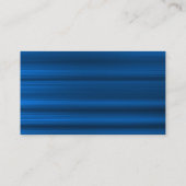 アトミックな円 – 青ブラシ付きテクスチャ 名刺 (裏面)