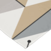 アトミックエイジアートダイアモンズシルバー金ゴールド テーブルクロス (アングル)