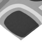 アトミックエイジフィールドストーンズ白黒 テーブルクロス (アングル)