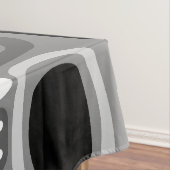 アトミックエイジフィールドストーンズ白黒 テーブルクロス (インサイチュ)