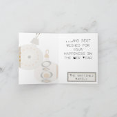 アトミックエイジレトロオーナメントハッピーホリデイズ シーズンカード (内部)