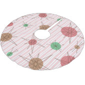 アトミックエラキャンディーケーンストライプズ ブラッシュドポリエステルツリースカート (アングル)