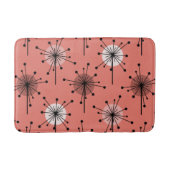 アトミックエラスプートニクスターバスト花サーモンピンク バスマット (正面)