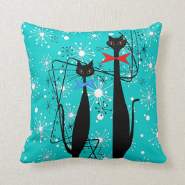 アトミックエラミッドモダンセンチュリークールキャットスターバスト クッション