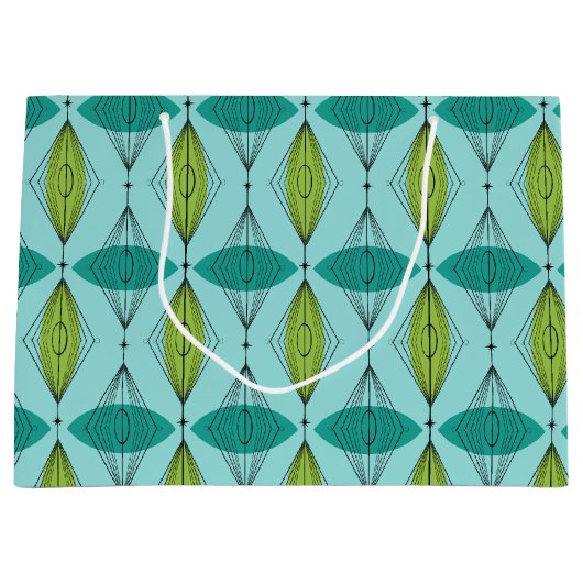 アトミックオギー&スターバスト抱き枕 ラージペーパーバッグ (正面)