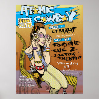 アトミックカウボーイプリント/ポスター ポスター