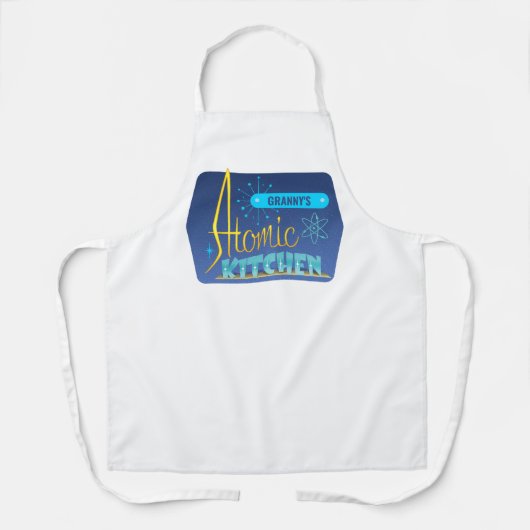 アトミックキッカスタマイズチン名エプロン エプロン (正面)