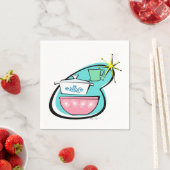 アトミッククックウェアデザイン紙ナプキンス スタンダードカクテルナプキン (インサイチュ)