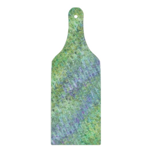 アトミックシーグラス – グリーンとブルース： カッティングボード (正面)