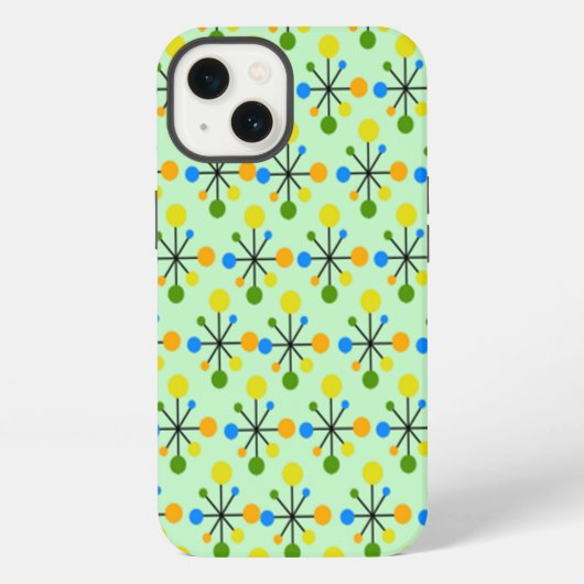 アトミックスターバストiPhone / iPadケース iPhoneケース (裏面)