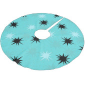 アトミックターコイズスターバストツリースカート ブラッシュドポリエステルツリースカート (アングル)