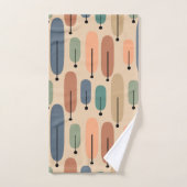 アトミックツリーズレトロ バスタオルセット (ハンドタオル)