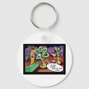 アトミックデートの面白いオフビートのキャラクターTシャツとギフト キーホルダー