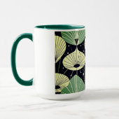 アトミックドロップブルーホワイトグリーン マグカップ (左)