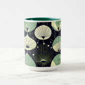 アトミックドロップブルーホワイトグリーン マグカップ (中央)