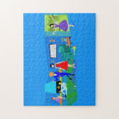 アトミックパーム春カクテルパーティーパズル ジグソーパズル (縦)