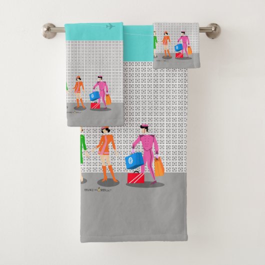 アトミックパーム春スチュワーデスパーティータオル バスタオルセット (インサイチュ)