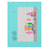 アトミックパーム春スチュワーデスパーティーテーブルクロス テーブルクロス (正面)