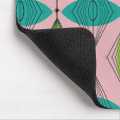 アトミックピンクオーギー&スターバストマウスパッド マウスパッド (コーナー)