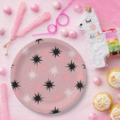 アトミックピンクスターバスト紙プレート ペーパープレート (パーティー)
