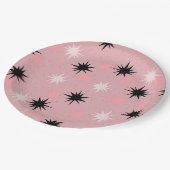 アトミックピンクスターバスト紙プレート ペーパープレート (アングル)