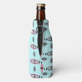 アトミックピンク&グレーパターンボトルクール ボトルクーラー (ボトル裏面)