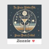 アトミックマルティニクラブ原子爆弾カクテル シール (シート)