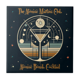 アトミックマルティニクラブ原子爆弾カクテル タイル