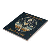 アトミックマルティニクラブ原子爆弾カクテル タイル (側面)