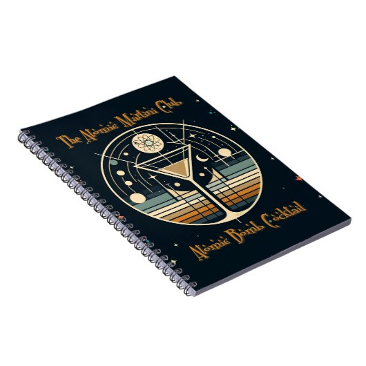 アトミックマルティニクラブ原子爆弾カクテル ノートブック (右側)