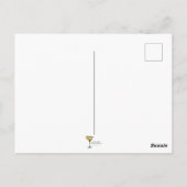 アトミックマルティニクラブ原子爆弾カクテル ポストカード (裏面)