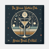 アトミックマルティニクラブ原子爆弾カクテル マグネット (正面)