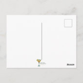 アトミックマルティニクラブ宇宙エージ ポストカード (裏面)