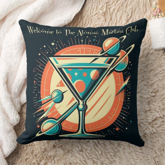 アトミックマルティニクラブ宇宙時代へようこそ クッション (ブランケット)