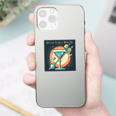 アトミックマルティニクラブ宇宙時代へようこそ シール (スマートフォン)