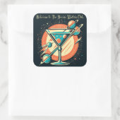 アトミックマルティニクラブ宇宙時代へようこそ スクエアシール (バッグ)