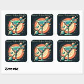 アトミックマルティニクラブ宇宙時代へようこそ スクエアシール (シート)