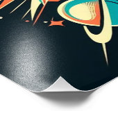 アトミックマルティニクラブ宇宙時代へようこそ フォトプリント (角)