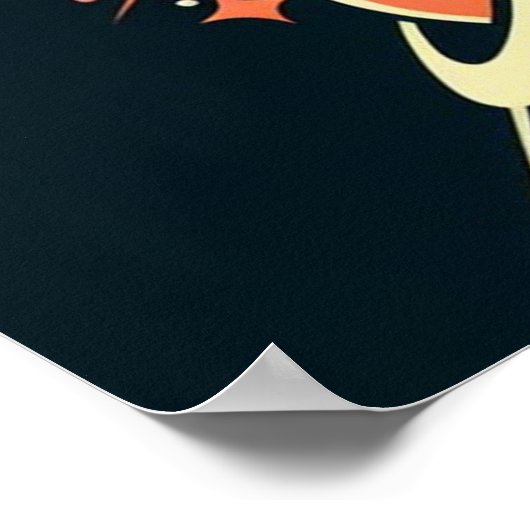 アトミックマルティニクラブ宇宙時代へようこそ ポスター (角)