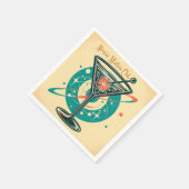 アトミックマルティニクラブ スタンダードカクテルナプキン (角)