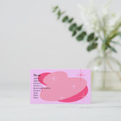 アトミックレトロピンク 名刺 (スタンド正面)